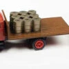 Classic Metal Works 40019 - International Harvester R-190 Flatbed W/Drum Load - Assembled - Mini Metals -- Maroon - HO Scale -HO Scale Vehicles Sales 3d822502mwi40019 75676.1683238947