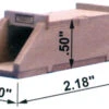 Blair Line 1808 - Concrete Box Culvert -- 2-3/16 X 1/2 X 1/2" 5.6 X 1.3 X 1.3cm - N Scale -HO Scale Vehicles Sales 55ebebee3723028 0333df30 1ff6 45bf 8f67 c40bcb692923 82380.1671503260