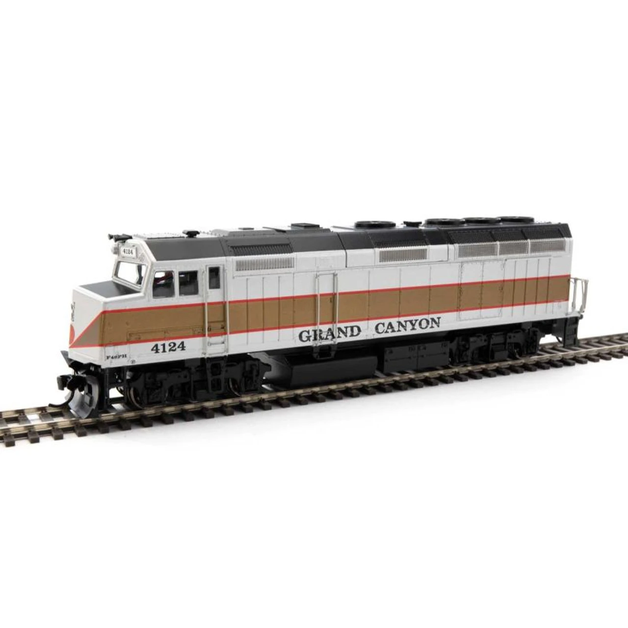 Walthers Mainline 910-9480 - EMD F40PH Grand Canyon Railway (GCRX) 4124 - HO Scale 3 Walthers Mainline 910-9480 - EMD F40PH Grand Canyon Railway (GCRX) 4124 - HO Scale