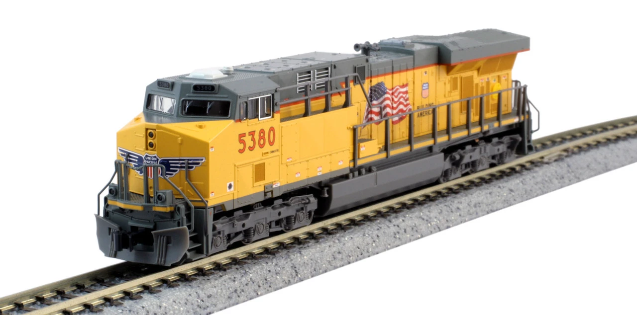 Kato 176-8955-S - GE ES44AC W/ LokSound 5 Sound & DCC Union Pacific (UP) 5553 - N Scale 3 Kato 176-8955-S - GE ES44AC W/ LokSound 5 Sound & DCC Union Pacific (UP) 5553 - N Scale