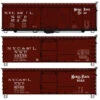 Accurail 8140 - 36' Boxcar (3) Nickel Plate Road (NKP) 97236, 10759, 27703 - HO Scale Kit 2 Accurail 8140 - 36' Boxcar (3) Nickel Plate Road (NKP) 97236, 10759, 27703 - HO Scale Kit -HO Scale Vehicles Sales acu8140 65236.1646001700