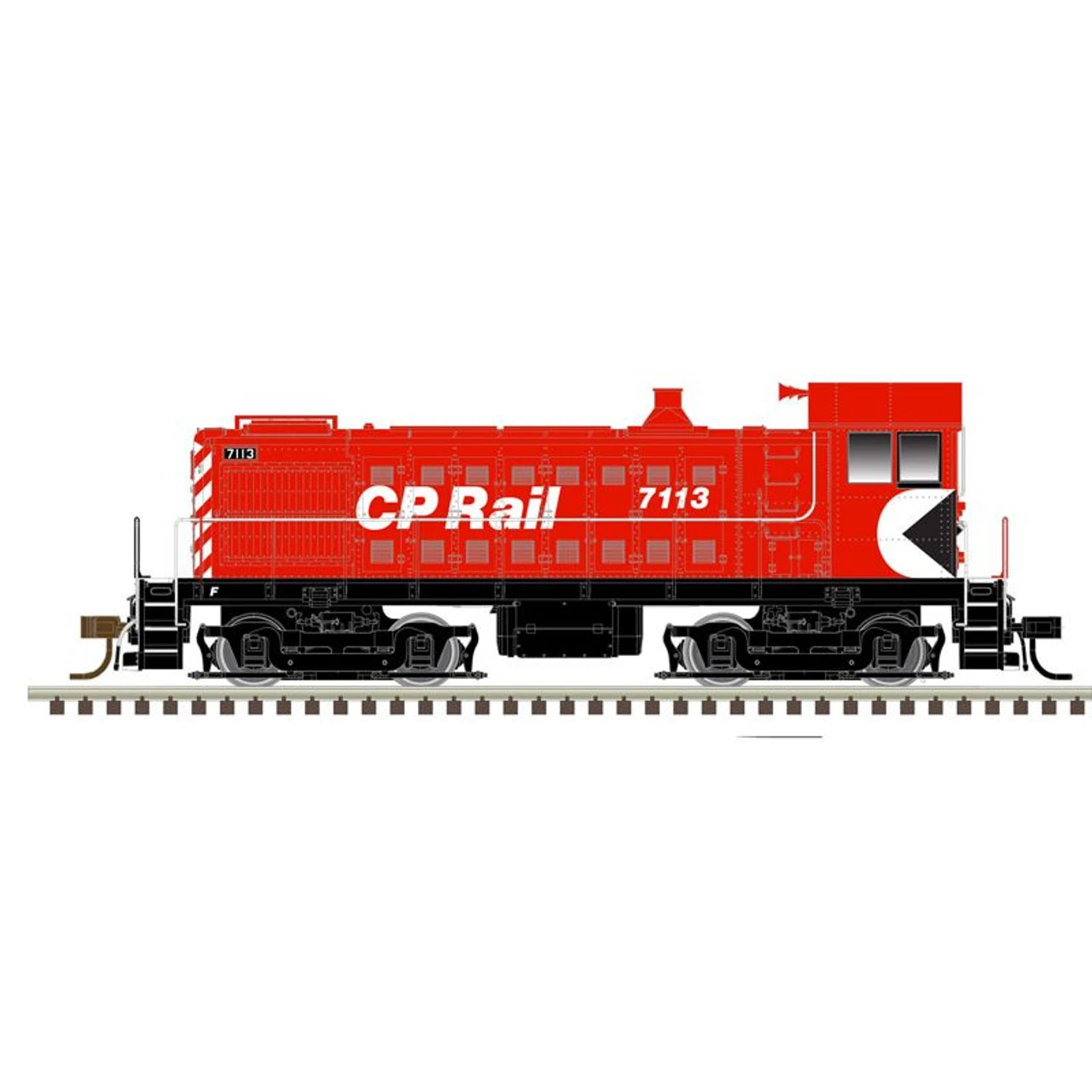 Atlas 10003832 - ALCO S-4 W/ DCC & Sound Canadian Pacific (CP) 7117 - HO Scale 3 Atlas 10003832 - ALCO S-4 W/ DCC & Sound Canadian Pacific (CP) 7117 - HO Scale