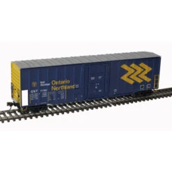 Atlas 20006087 - NSC 50' 5277 Plug Door Box Car Ontario Northland (ONT) 7701 - HO Scale