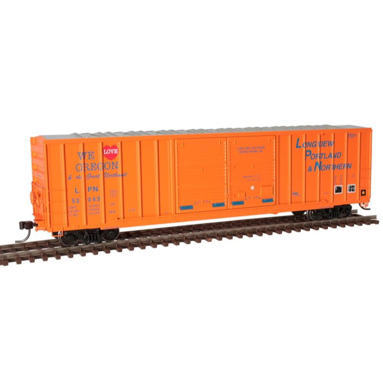 Atlas 20006311 - FMC 5503 Double Door Box Car Longview Portland & Northern (LPN) 52086 - HO Scale 3 Atlas 20006311 - FMC 5503 Double Door Box Car Longview Portland & Northern (LPN) 52086 - HO Scale