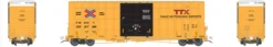 Aurora Miniatures 305008 - Gunderson 6276 50' Plate F Boxcar TTX (FBOX) 506618 - HO Scale