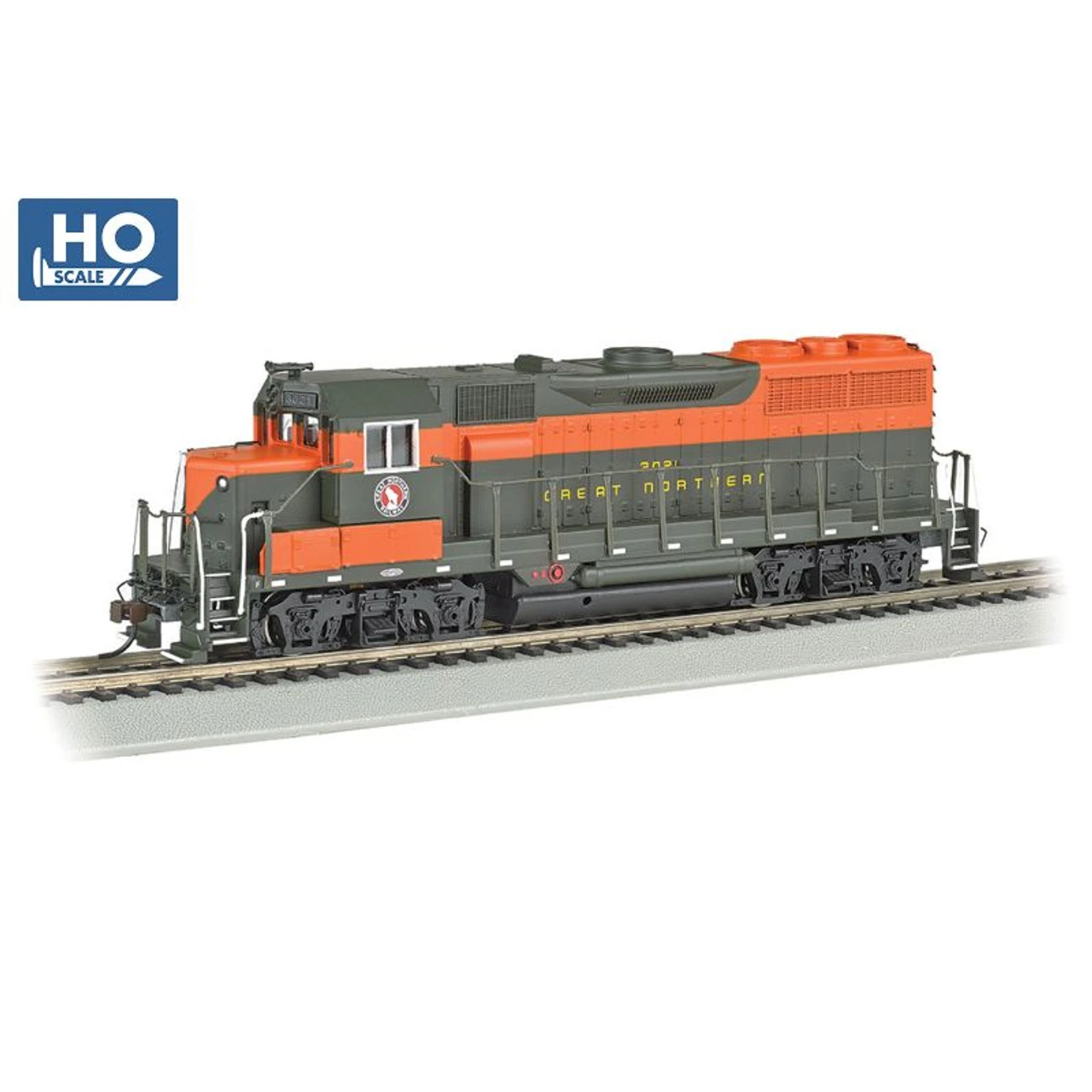 Bachmann 68813 - EMD GP35 W/ DCC & Sound Great Northern (GN) 3021 - HO Scale 3 Bachmann 68813 - EMD GP35 W/ DCC & Sound Great Northern (GN) 3021 - HO Scale