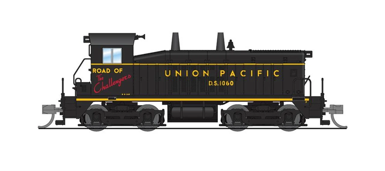 Broadway Limited 7501 - EMD NW2 W/ Paragon4 Sound/DC/DCC Union Pacific (UP) 1073 - N Scale 3 Broadway Limited 7501 - EMD NW2 W/ Paragon4 Sound/DC/DCC Union Pacific (UP) 1073 - N Scale