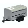 Oxford Diecast Farm001 - Livestock Trailer Gray/White - 1:146 -HO Scale Vehicles Sales farm001 1 66708.1645223679