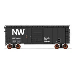 InterMountain 45424-04 - 40' PS-1 Boxcar Norfolk & Western (NW) 44219 - HO Scale