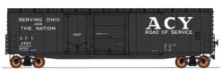 InterMountain 45632-04 - 50' PS-1 Double Door Boxcar Akron, Canton And Youngstown (ACY) 2355 - HO Scale