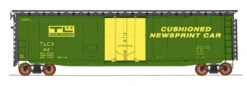 InterMountain 45954-04 - 50' PS-1 Single Door Boxcar Transport Leasing (TLCX) 50 - HO Scale