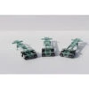 Jacksonville Terminal Co 122002 - 20' Container Chassis (3-pack) China Shipping - N Scale