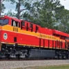Kato 176-8946-S - GE ES44AC W/ LokSound 5 Sound & DCC Florida East Coast (FEC) 801 - N Scale -HO Scale Vehicles Sales kat176 8946 s 97195.1683674254