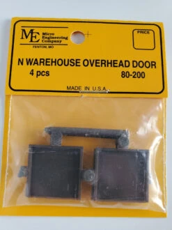 Micro Engineering 80-200 - Warehouse Overhead Door 4pcs - N Scale