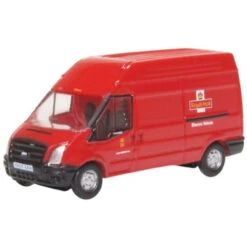 Oxford Diecast Oxford NFT024 - 2006 Ford Transit LWB High Roof Van Royal Mail (red)- Assembled - N Scale
