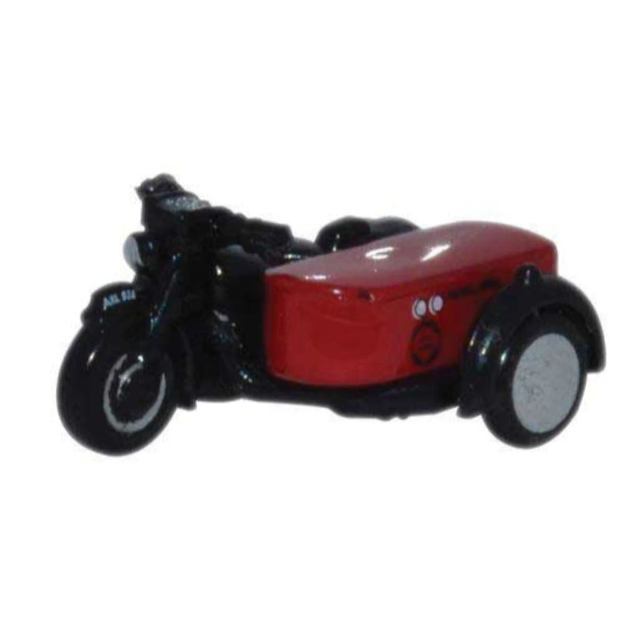Oxford Diecast NBSA003 - BSA Motorcycle W/ Sidecar - Royal Mail - N Scale 3 Oxford Diecast NBSA003 - BSA Motorcycle W/ Sidecar - Royal Mail - N Scale