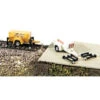 Railway Express Miniatures 2009 - Generator/Compressor Trailer With Hy-Rails(2) - N Scale Kit -HO Scale Vehicles Sales rem2009 48764.1645223863