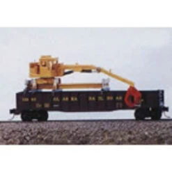 Railway Express Miniatures 2081 - M.O.W. Gondola Crane - N Scale Kit