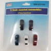 Rock Island Hobby 033100 - Autos (5) - N Scale -HO Scale Vehicles Sales rih033100 01996.1673381692