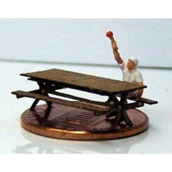 RslaserKits 3515 - Picnic Tables - N Scale Kit