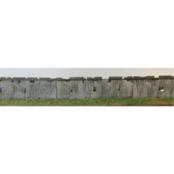 RslaserKits 3518 - Falling Down Fence (leaning) - N Scale Kit