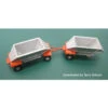 Showcase Miniatures 24 - Double Aggregate Hoppers - N Scale Kit -HO Scale Vehicles Sales scm24 35376.1645223958