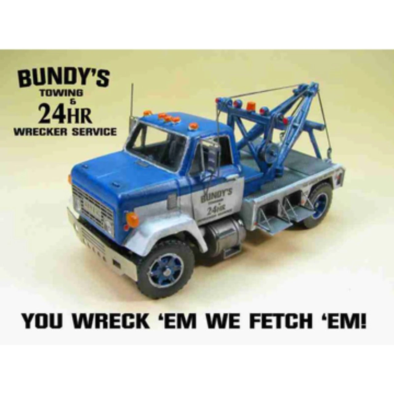 Showcase Miniatures 3003 - Brig 9500 Wrecker - HO Scale Kit 3 Showcase Miniatures 3003 - Brig 9500 Wrecker - HO Scale Kit