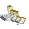 Showcase Miniatures 523 - Scaffolding Etched Stanless - N Scale Kit -HO Scale Vehicles Sales scm523 24100.1645223969