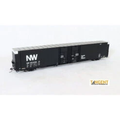 Tangent Scale Models 25042-10 - Greenville 86′ Double Plug Door Box Car Norfolk & Western (NW) 861476 - HO Scale
