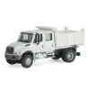 Walthers SceneMaster 949-11636 - 4300 Crew-Cab Dump Truck - White - HO Scale -HO Scale Vehicles Sales wal949 11636 43530.1645224570