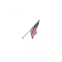 Woodland Scenics 5955 - US Flag Wall Mount Large 2.047in - Any Scale